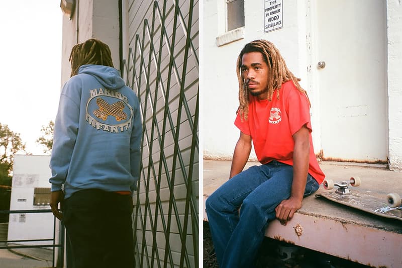 Marino Infantry by A$AP Ant lookbook video skateboarding