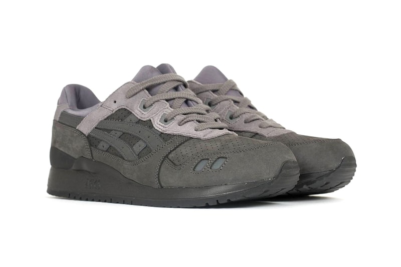 ASICS GEL Lyte III Moonwalker grey nubuck suede