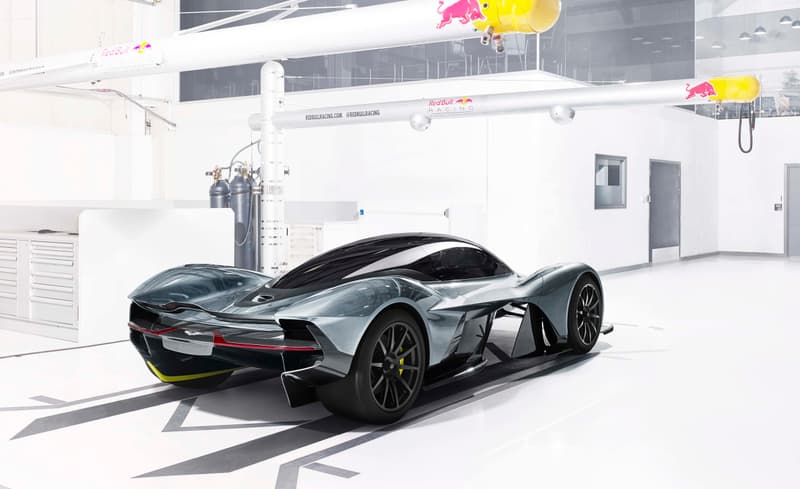 Aston Martin Red Bull Racing AM-RB 001 pictures in garage