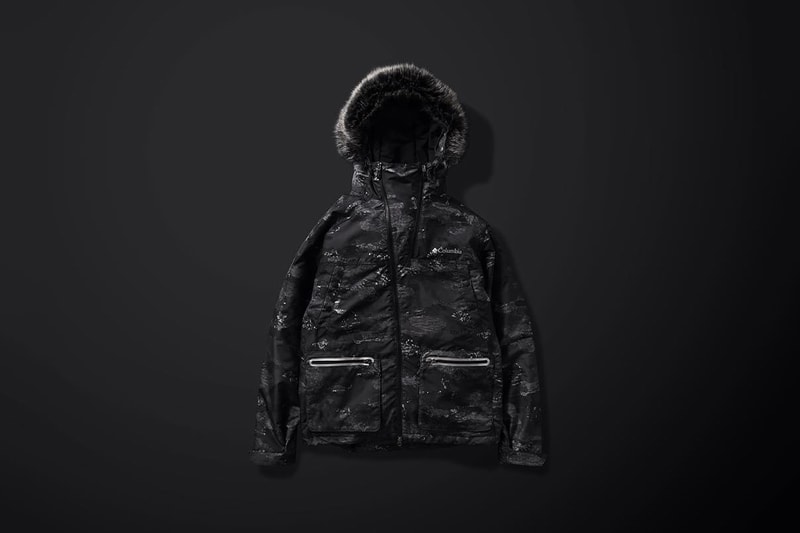 atmos Lab x Columbia "Coal Camo"
