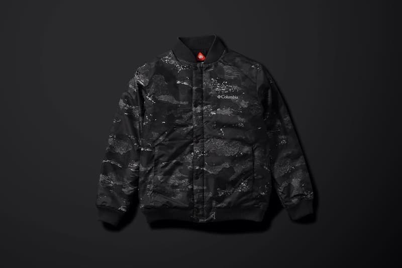 atmos Lab x Columbia "Coal Camo"