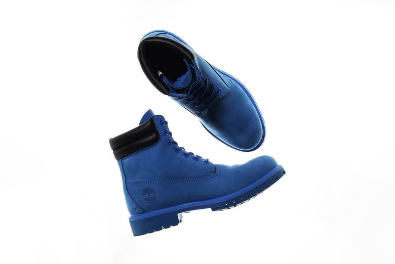 atmos x Timberland 6'' Boot blue outsole
