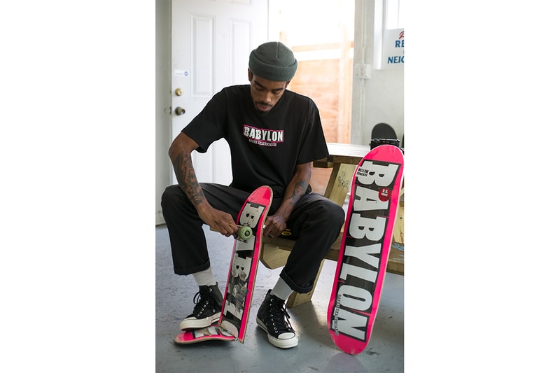 Babylon LA Baker Skateboards Collaboration