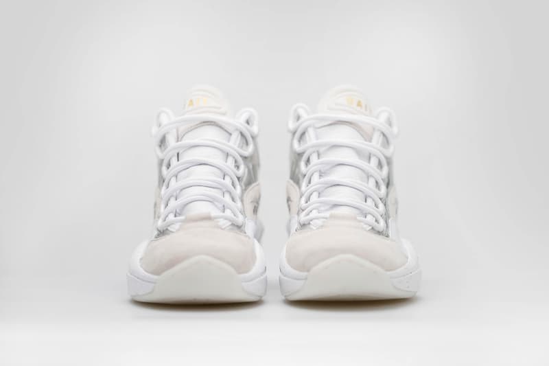 BAIT Reebok Question Mid Ice Cold metallic white silver