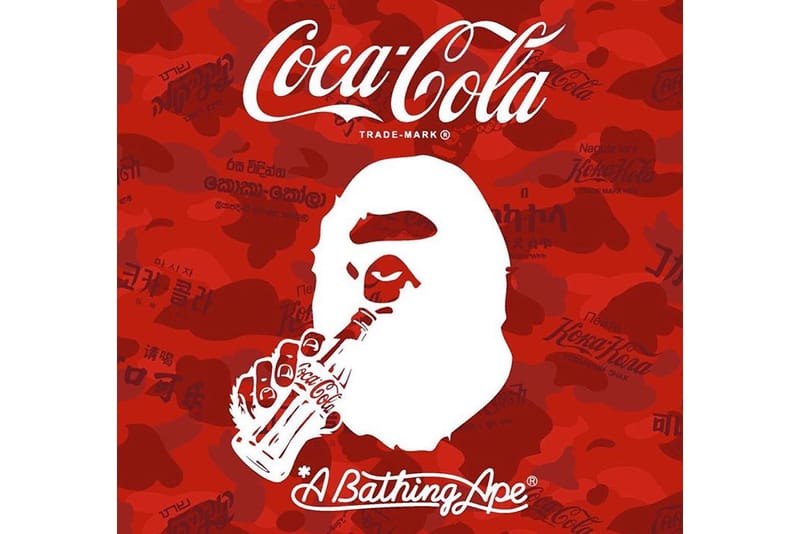 BAPE Teases Upcoming Project With Coca-Cola 