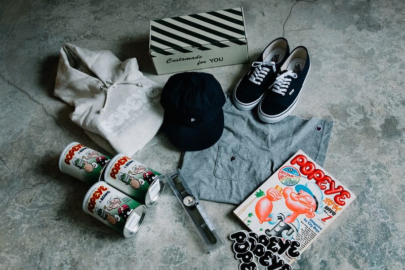 BEAMS & 'POPEYE' Magazine Celebrate Their 40th Anniversaries With a Collaboration