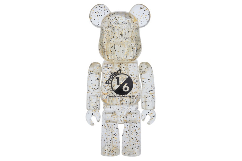 Medicom Toy BE@RBRICK Jelly Bean by Project 1/6 transparent