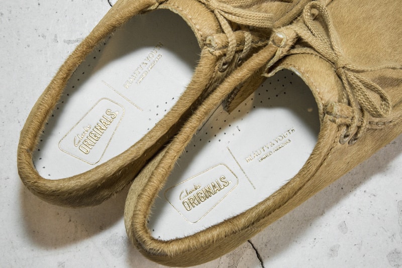 BEAUTY & YOUTH x Clarks Wallabees