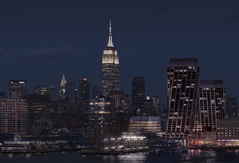 Bjarke Ingels Group Rotating Towers New York the eleventh