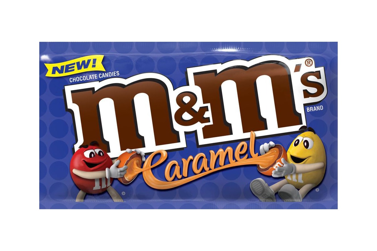 Caramel M&Ms north america chocolate