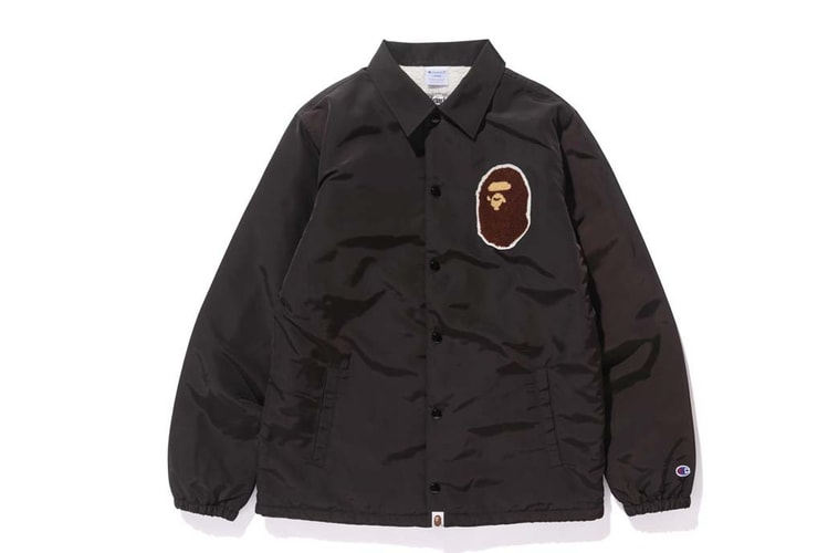 Check out the Full Champion x BAPE Collaboration