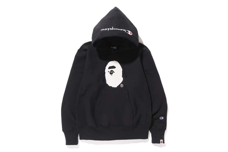 BAPE x Champion Collaboration A Bathing Ape Japan Streetwear Nigo Baby Milo Sweaters Pants