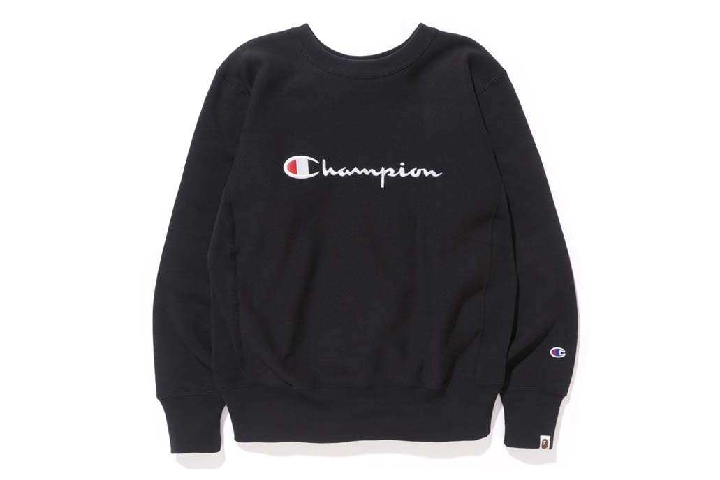 BAPE x Champion Collaboration A Bathing Ape Japan Streetwear Nigo Baby Milo Sweaters Pants