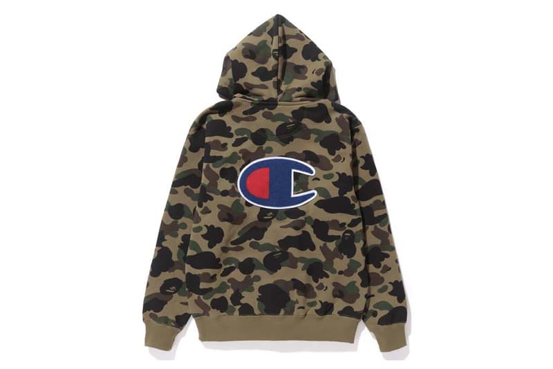 BAPE x Champion Collaboration A Bathing Ape Japan Streetwear Nigo Baby Milo Sweaters Pants