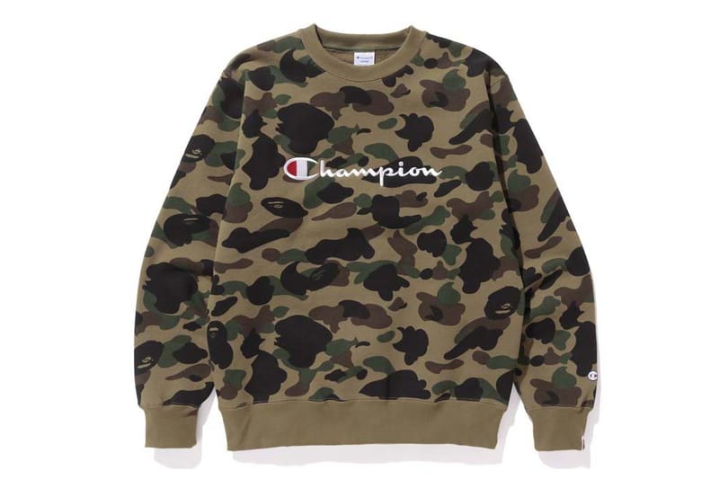 bape x champion pants