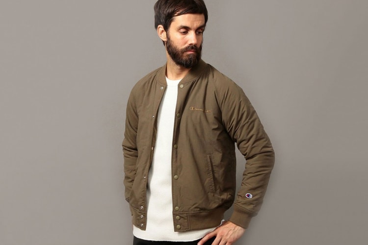 Champion's Bespoke Snap Jacket Is a Year-Round Love Affair