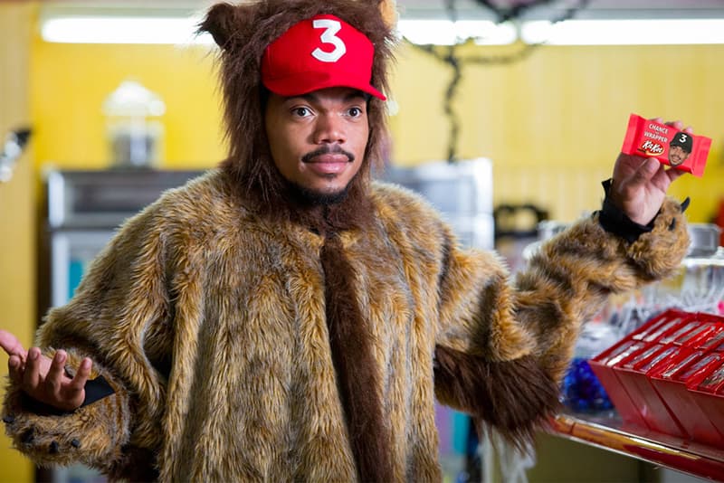 Chance the Rapper Kit Kat New Jingle Song Chocolate Chance 3 Red Hat Candy