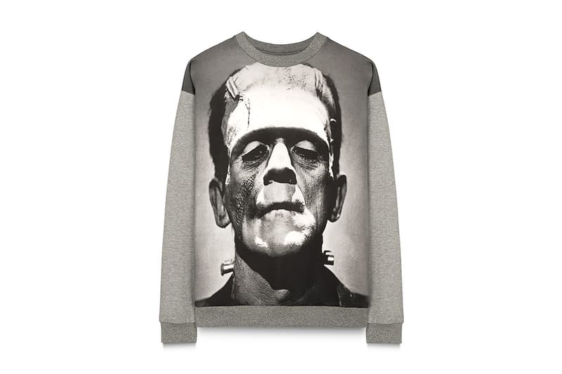 Christopher Kane 10th Anniversary Capsule Collection sweatshirts archive prints chimp floral volcanoes