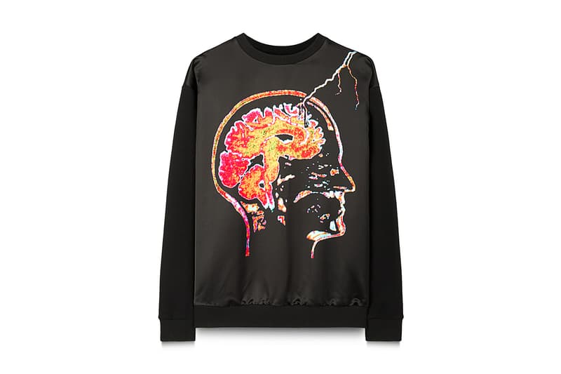 Christopher Kane 10th Anniversary Capsule Collection sweatshirts archive prints chimp floral volcanoes