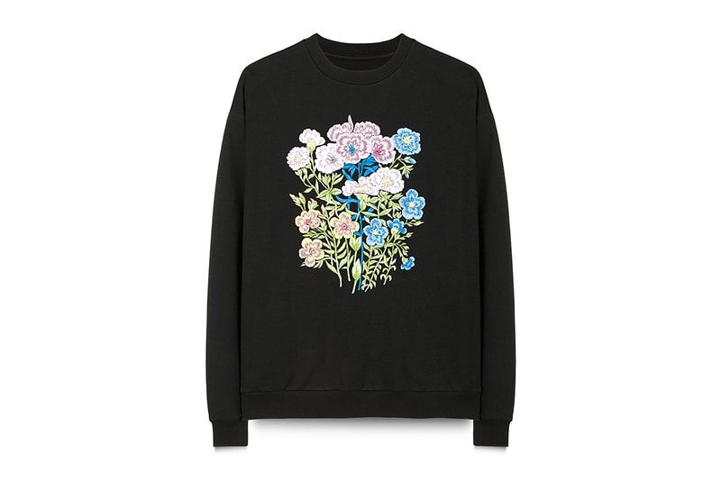 Christopher Kane 10th Anniversary Capsule Collection sweatshirts archive prints chimp floral volcanoes