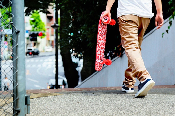 Coca-Cola x Kinetics Mini Cruiser red white