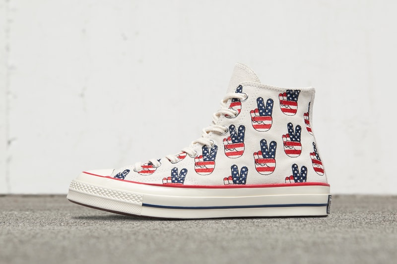 Converse Chuck Taylor All-Star 1970s American Peace Sign Images