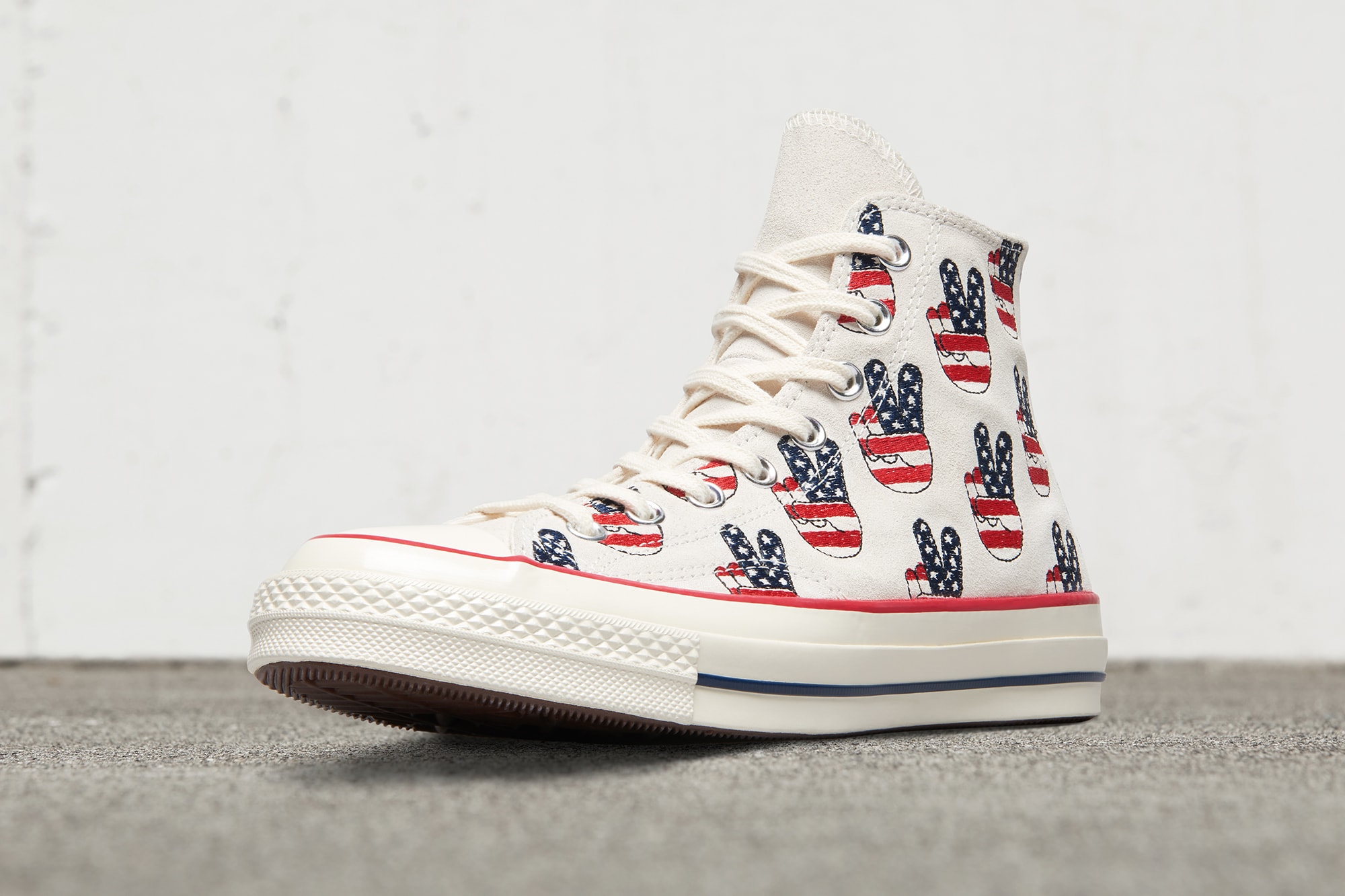 Converse Chuck Taylor All-Star 1970s American Peace Sign Images