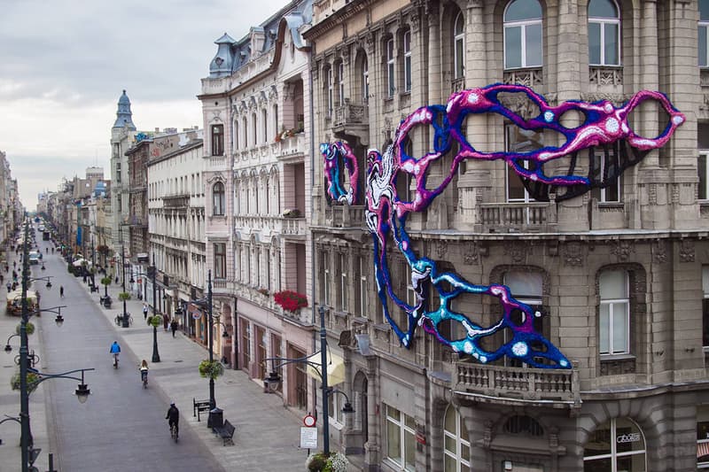 Crystal Wagner Hyperbolic Installation Lodz