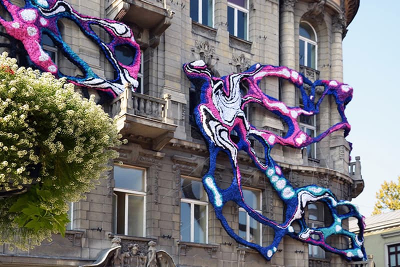 Crystal Wagner Hyperbolic Installation Lodz
