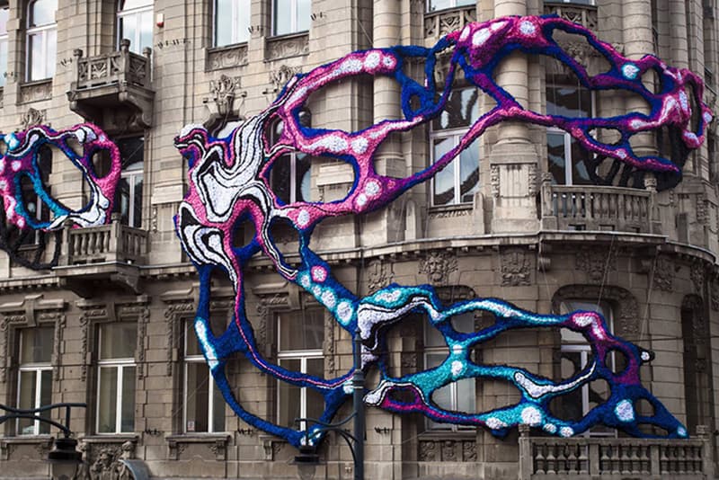 Crystal Wagner Hyperbolic Installation Lodz