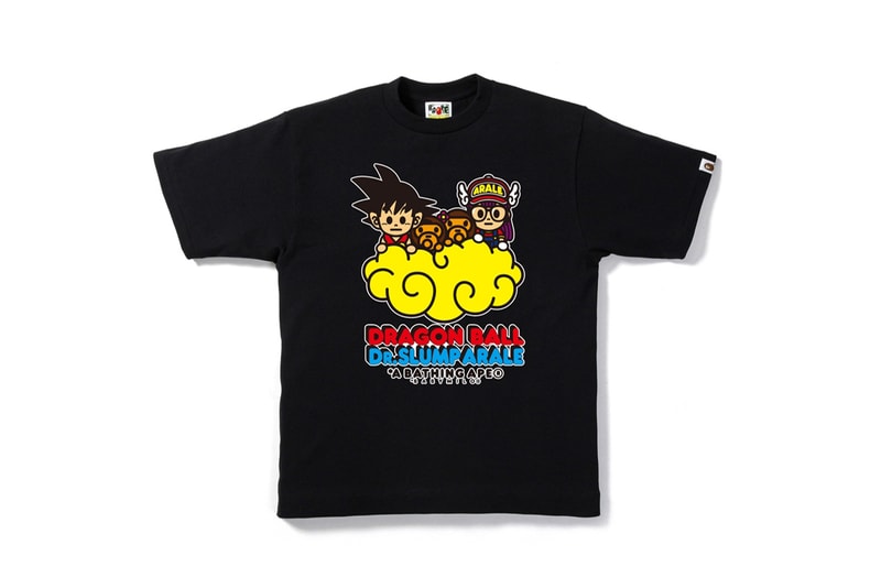 Dragon Ball Dr Slump BAPE Bathing Ape 2016