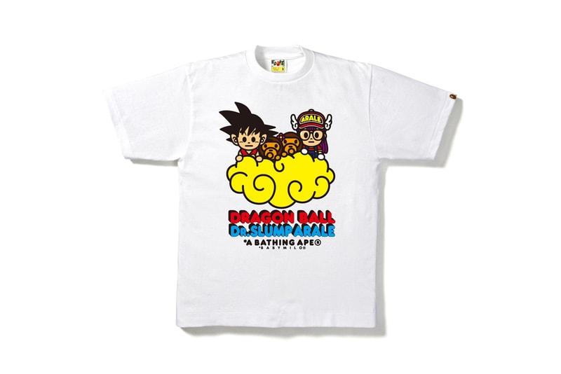 Dragon Ball Dr Slump BAPE Bathing Ape 2016