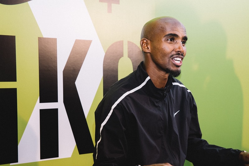 Essentials Mo Farah Olympic Champion Gold Medal Runner Long Distance Track and Field Marathon Rio Olympics London Olympics Nike Nike + Running Club App