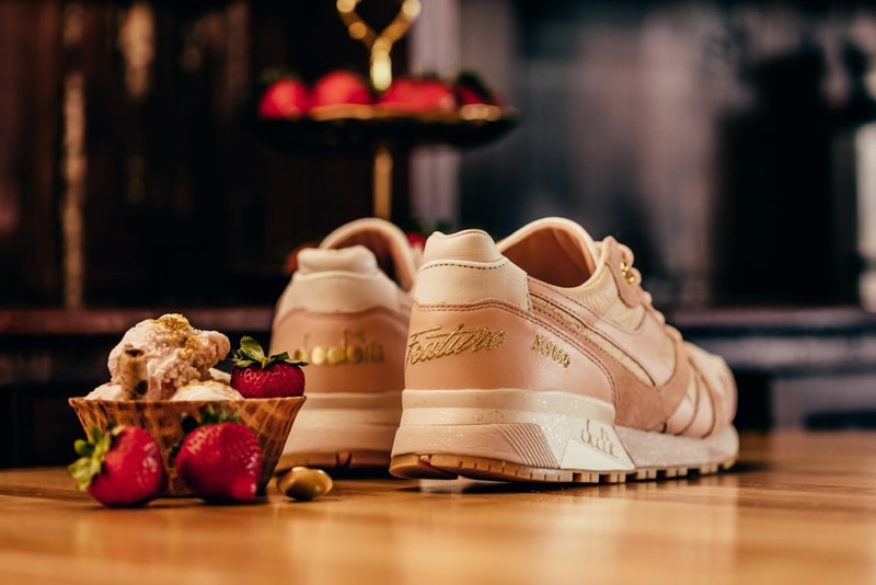 Feature Diadora N9000 Strawberry Gelato