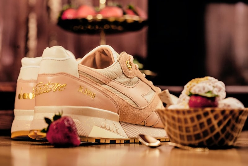 Feature Diadora N9000 Strawberry Gelato
