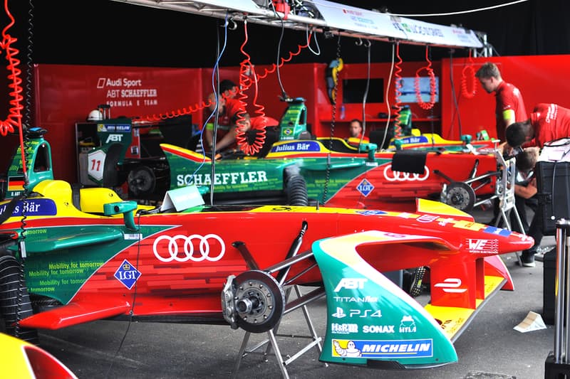 Electric Racing Cars Formula E Tesla