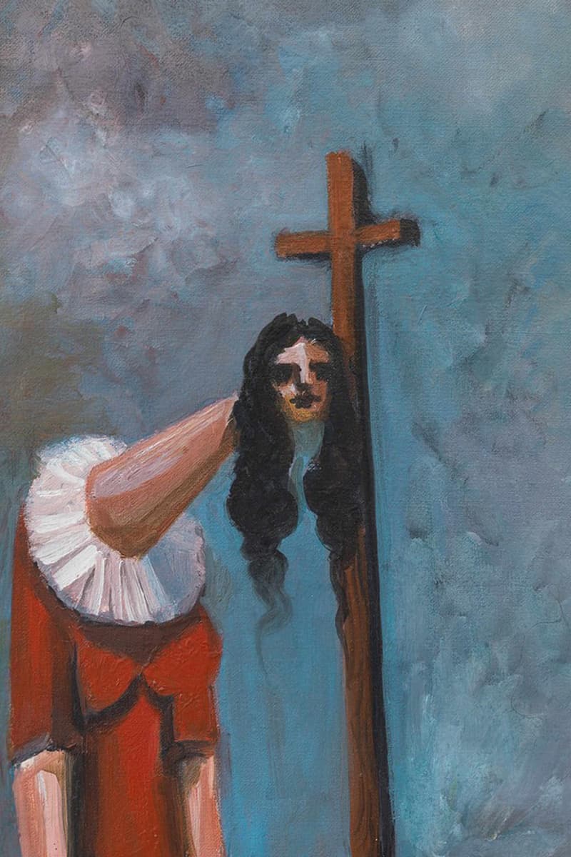 George Condo Confrontation Exhibition artwork berlin