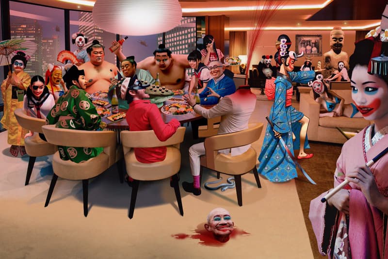Gorillaz The Book of Noodle Multimedia Story Twitter Geisha Damon Albarn Jamie Hewlett