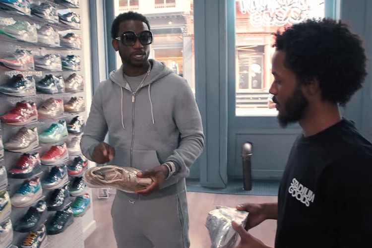 Gucci Mane Goes Sneaker Shopping, Talks His Childhood With Jordans