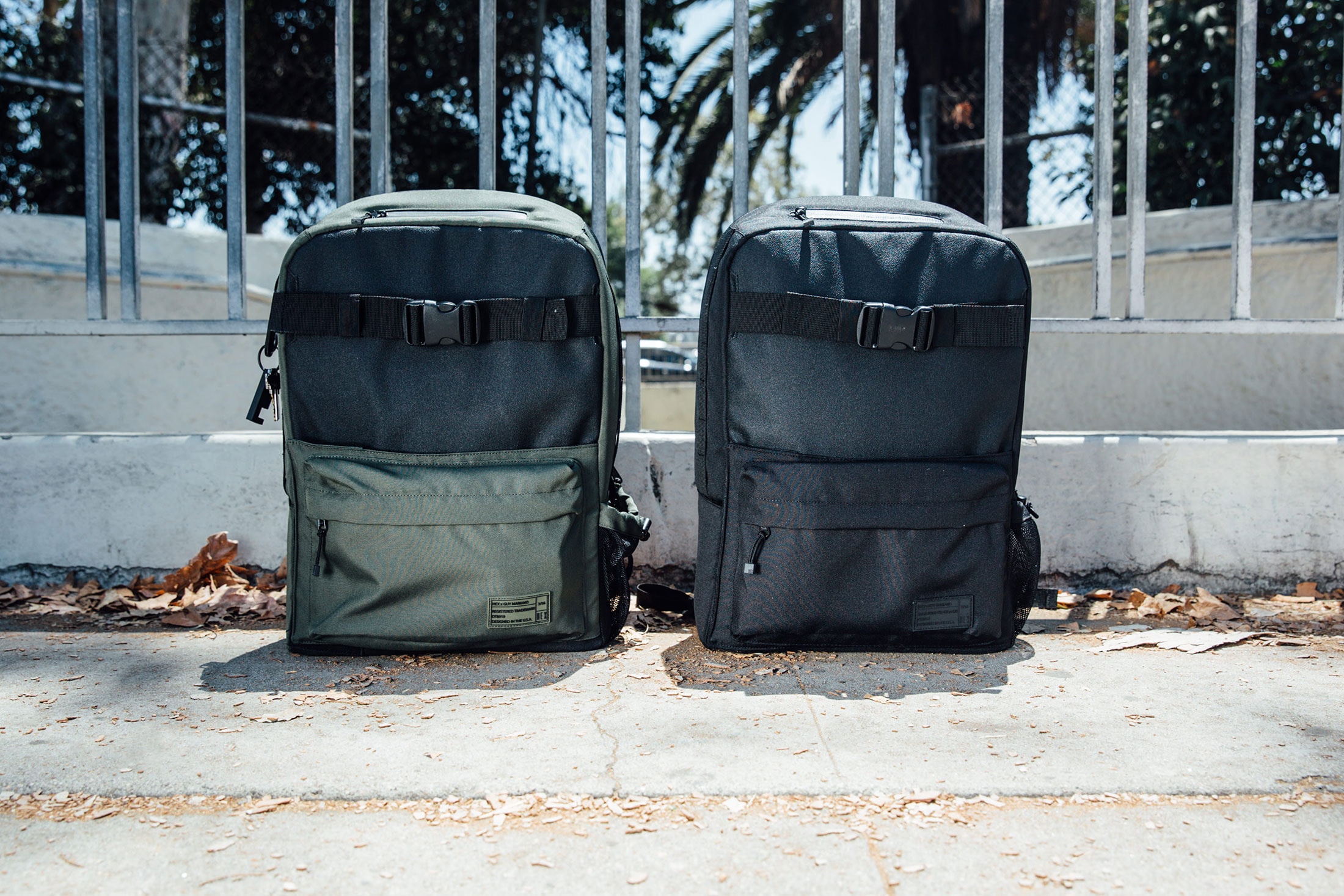 Guy Mariano x Hex Ultimate Skate Pack black olive backpack