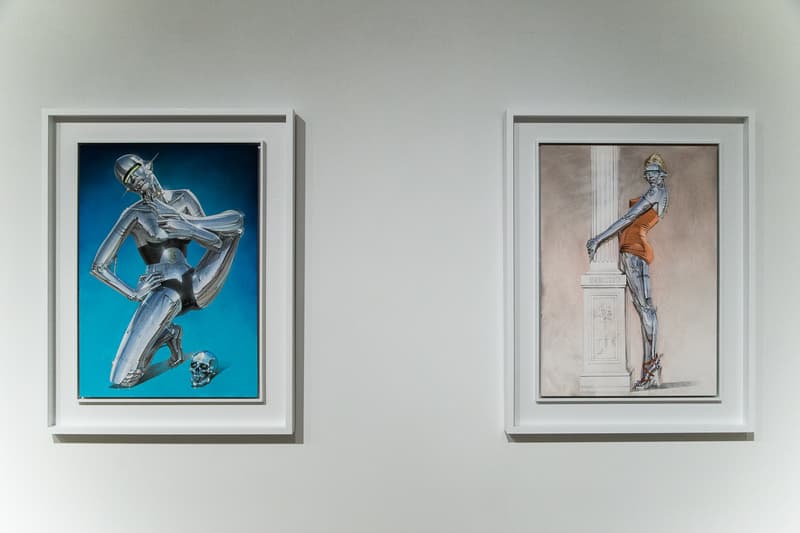 Hajime Sorayama Kate Moss Marilyn Monroe C3P0 R2D2