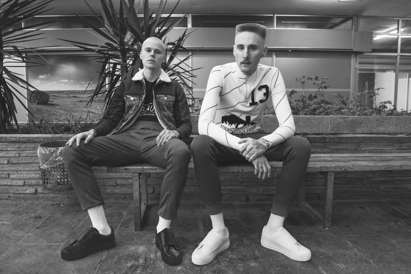 Han Kjobenhavn Local Lo Sneaker black white leather
