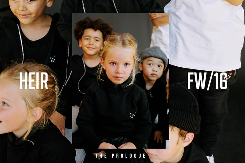 heir kid toronto streetwear children sportswear