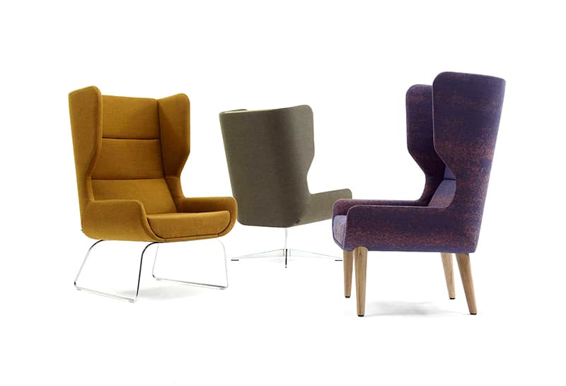 Herman Miller naughtone Hush Chair contemporary minimalism