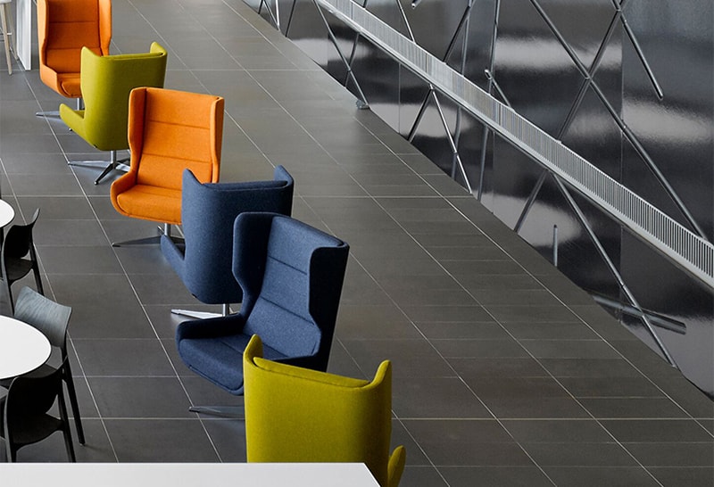 Herman Miller naughtone Hush Chair contemporary minimalism