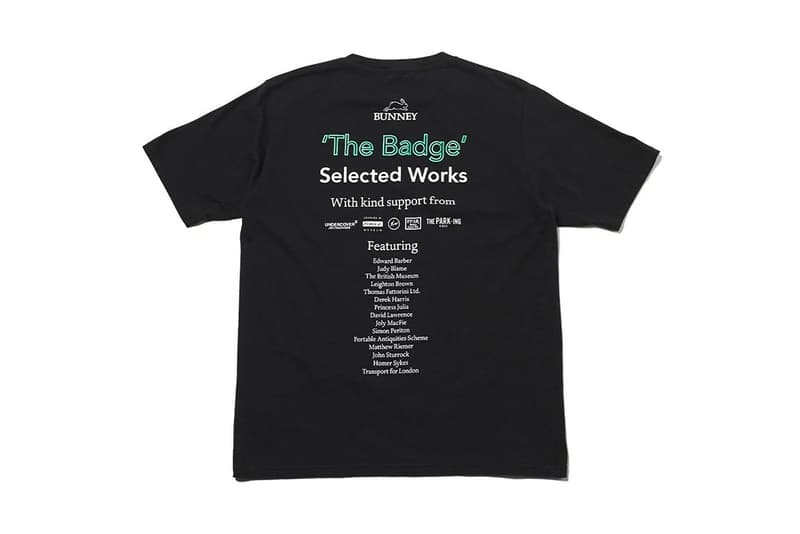 Hiroshi Fujiwara, UNDERCOVER & WTAPS Design Bespoke Badges for BUNNEY Tetsu Nishiyama Jun Takahashi