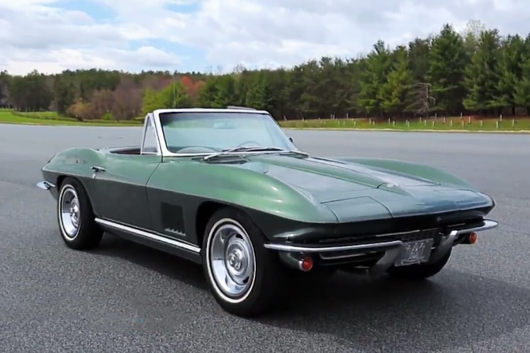 Watch Vice President Joe Biden Do a Mean Burnout in His 1967 Corvette Stingray