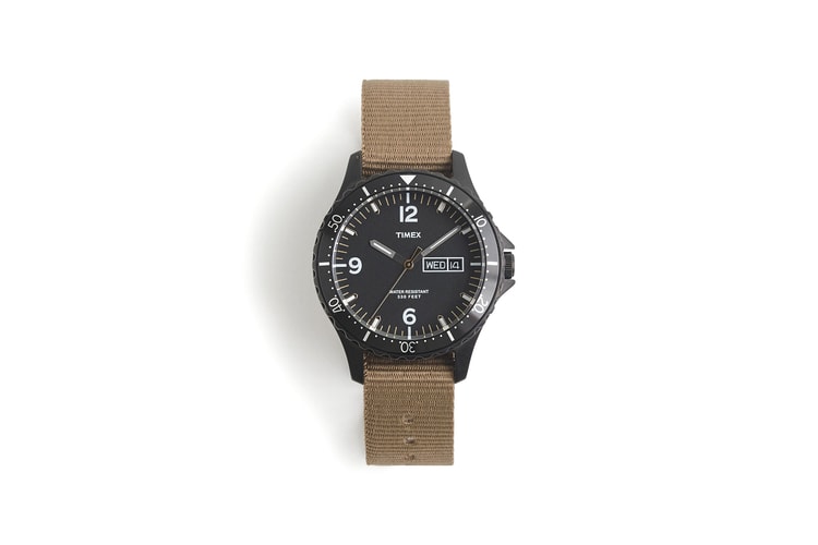 J.Crew & Timex Introduce a Black & Brown Diver
