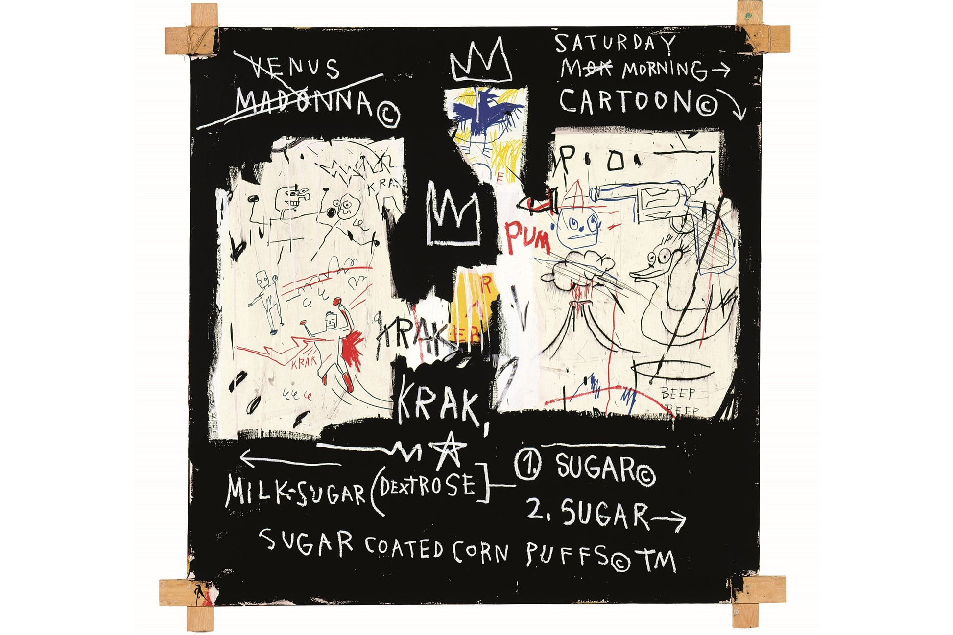 Jean Michel-Basquiat Barbican London Boom For Real