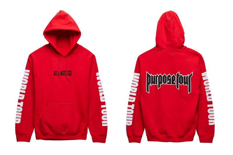 purpose tour hoodie